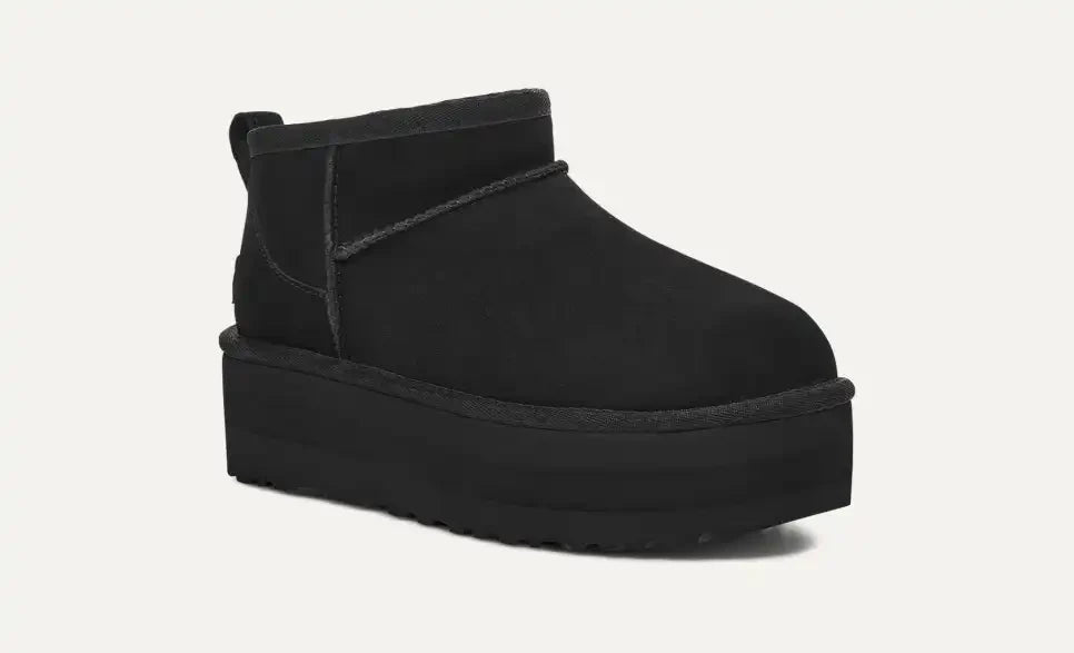 Damen Classic Ultra Mini Plateau-Boot Black